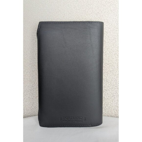 FINAL PRICE DROP NEW Portland Leather Goods PLG Large Snap Journal Black - Picture 2 of 9